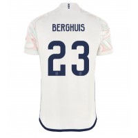 Ajax Steven Berghuis #23 Auswärtstrikot 2023-24 Kurzarm